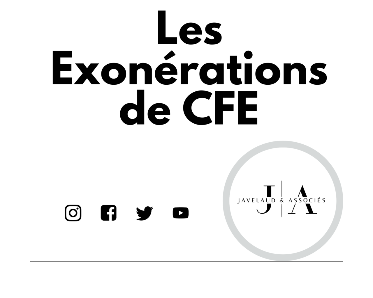 You are currently viewing Les exonérations de la cotisation foncière des entreprises CFE